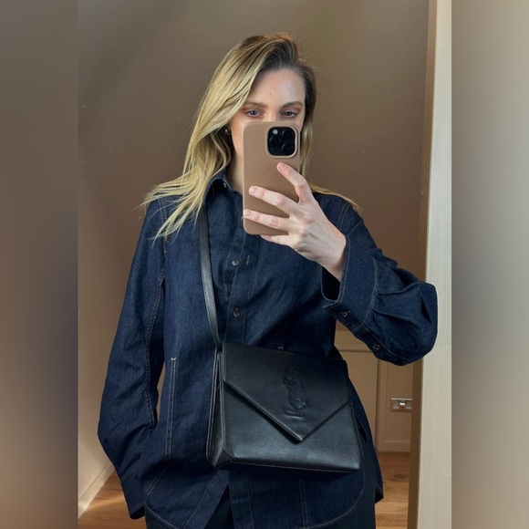 Authentic Vintage YSL Crossbody Messenger Bag - Picture 15 of 16